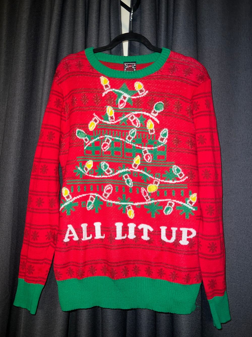 Ugly Christmas Sweater Xmas Size Medium